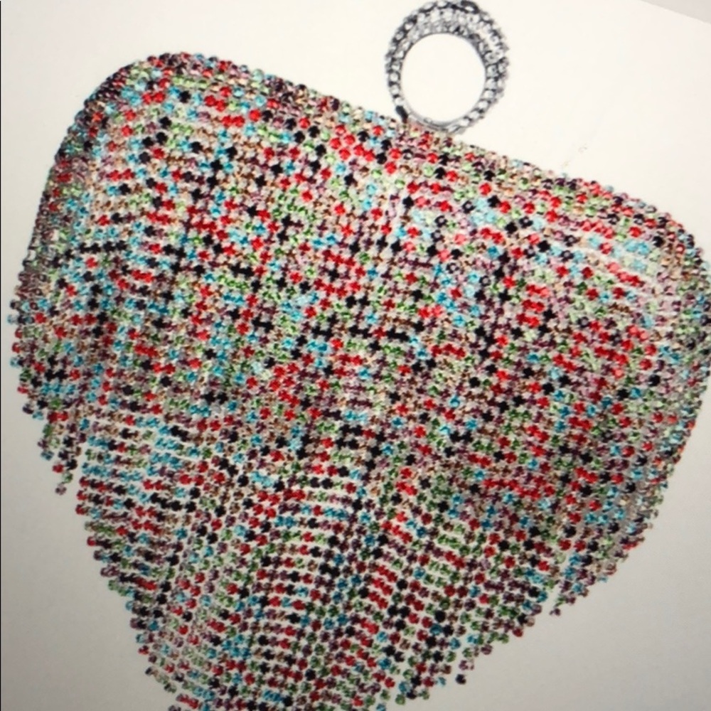rhinestone clutch bag  ❤️🧡💛💚💙💜
